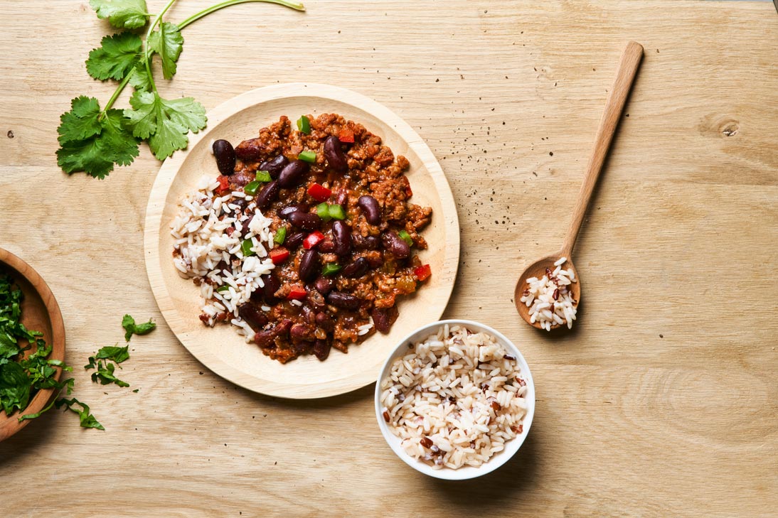 Chili con carne e riso: la bontà messicana perfetta per dimagrire