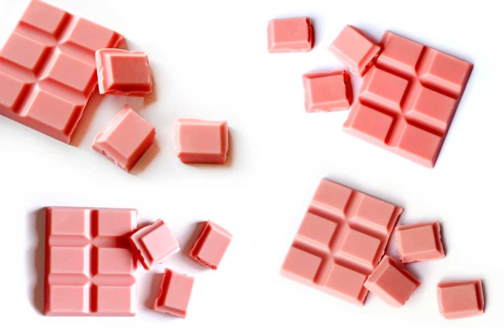 Cioccolato Rosa: cosa sapere sul cioccolato ruby